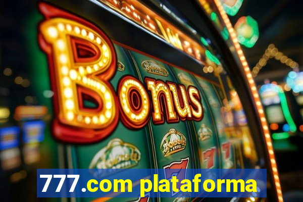 777.com plataforma