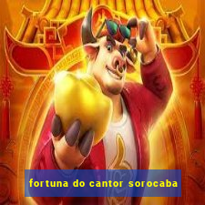 fortuna do cantor sorocaba