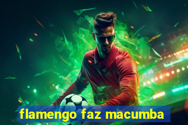 flamengo faz macumba