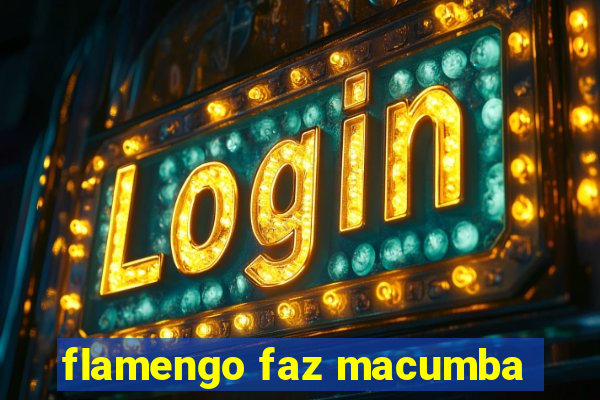 flamengo faz macumba