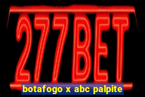 botafogo x abc palpite