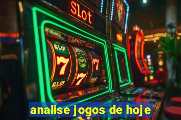 analise jogos de hoje