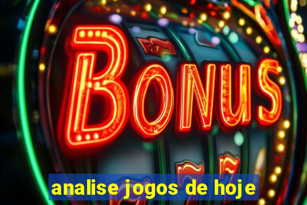 analise jogos de hoje