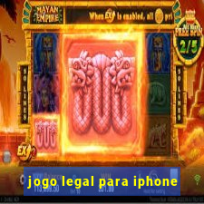 jogo legal para iphone