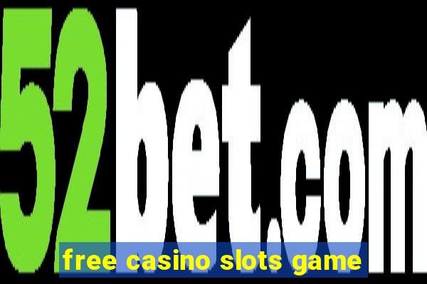 free casino slots game