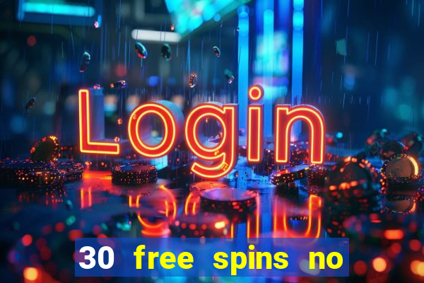 30 free spins no deposit paradise casino