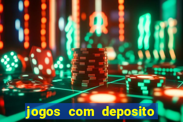 jogos com deposito minimo 1 real