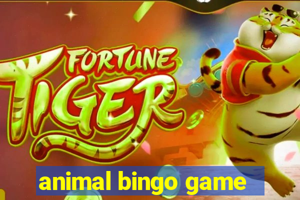 animal bingo game