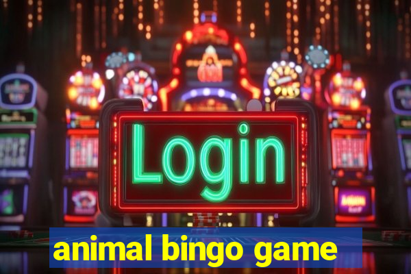 animal bingo game