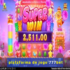 plataforma de jogo 777bet