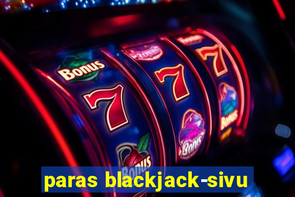 paras blackjack-sivu