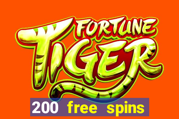 200 free spins online casino