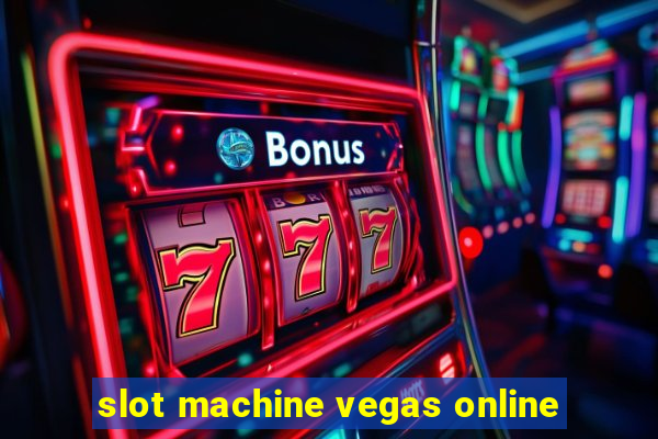 slot machine vegas online