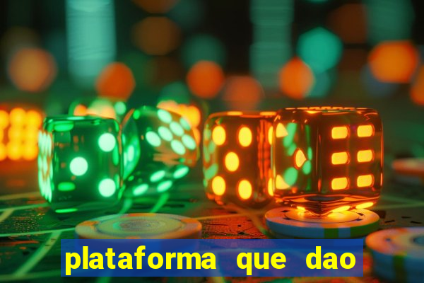 plataforma que dao bonus no cadastro