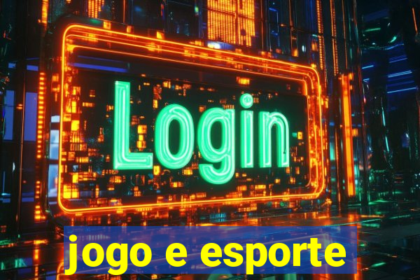 jogo e esporte