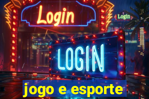 jogo e esporte