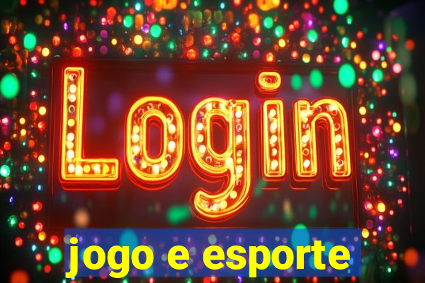 jogo e esporte