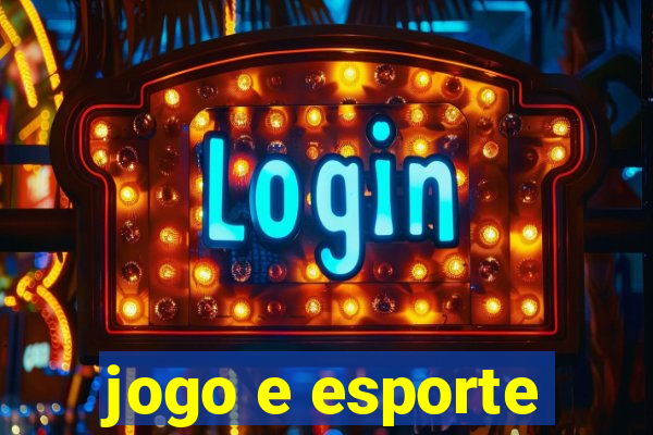 jogo e esporte