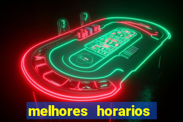 melhores horarios para jogar fortune mouse