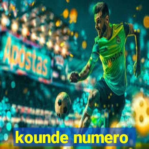 kounde numero