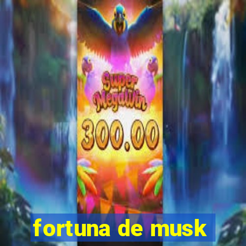 fortuna de musk