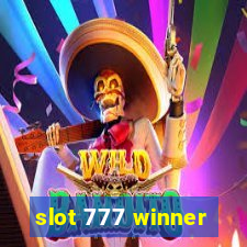 slot 777 winner