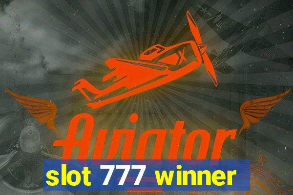 slot 777 winner