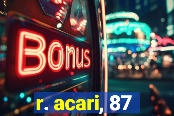 r. acari, 87