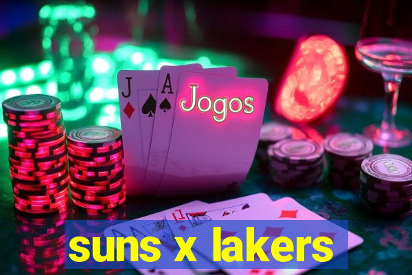 suns x lakers