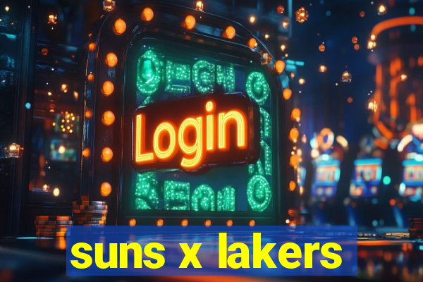 suns x lakers