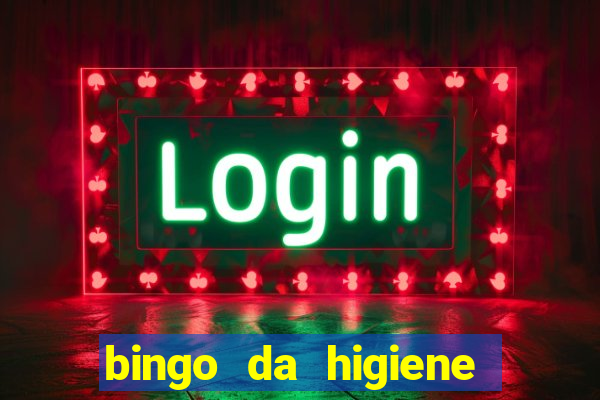 bingo da higiene para imprimir