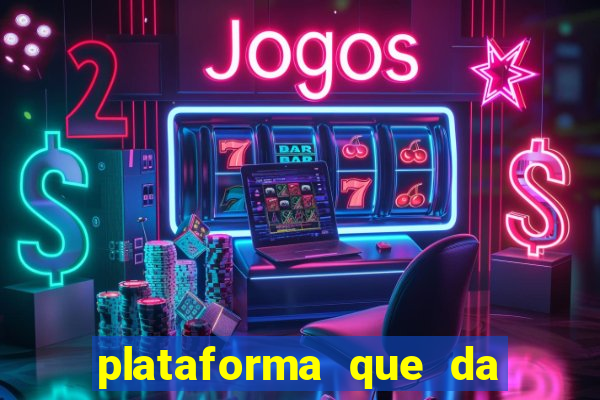 plataforma que da 30 reais para jogar