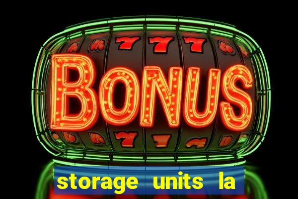 storage units la plata md