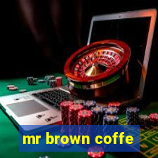 mr brown coffe