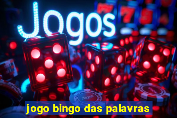 jogo bingo das palavras