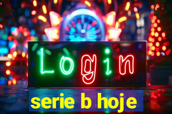 serie b hoje