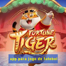 app para jogo de futebol