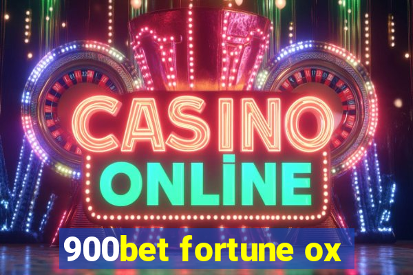 900bet fortune ox