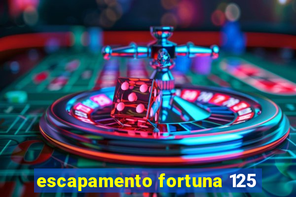 escapamento fortuna 125