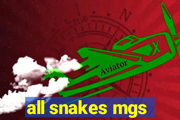 all snakes mgs