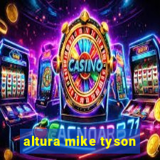 altura mike tyson