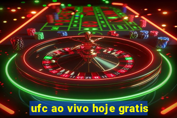 ufc ao vivo hoje gratis