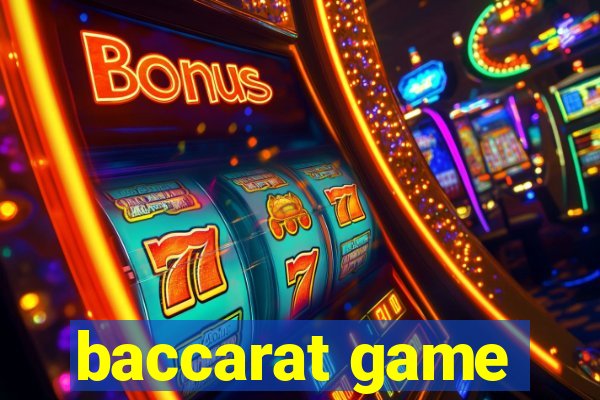 baccarat game