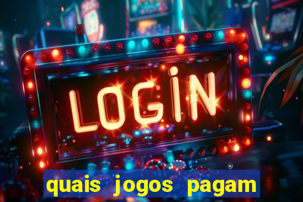 quais jogos pagam de verdade no pix