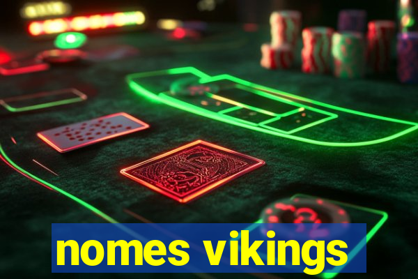 nomes vikings