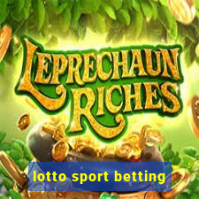 lotto sport betting