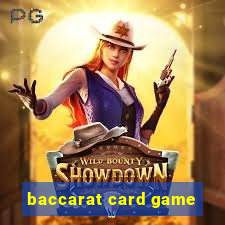 baccarat card game