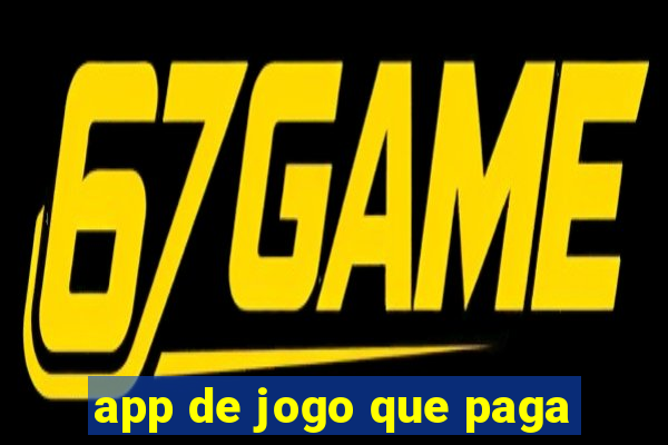 app de jogo que paga