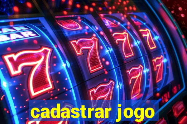 cadastrar jogo