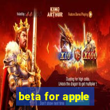 beta for apple